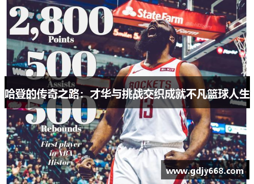 哈登的传奇之路：才华与挑战交织成就不凡篮球人生